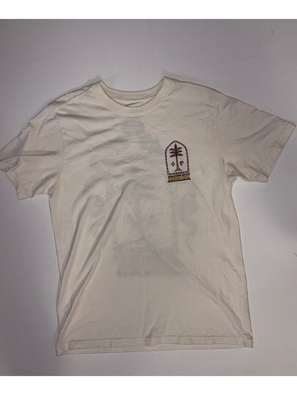 Roark white graphic T-shirt